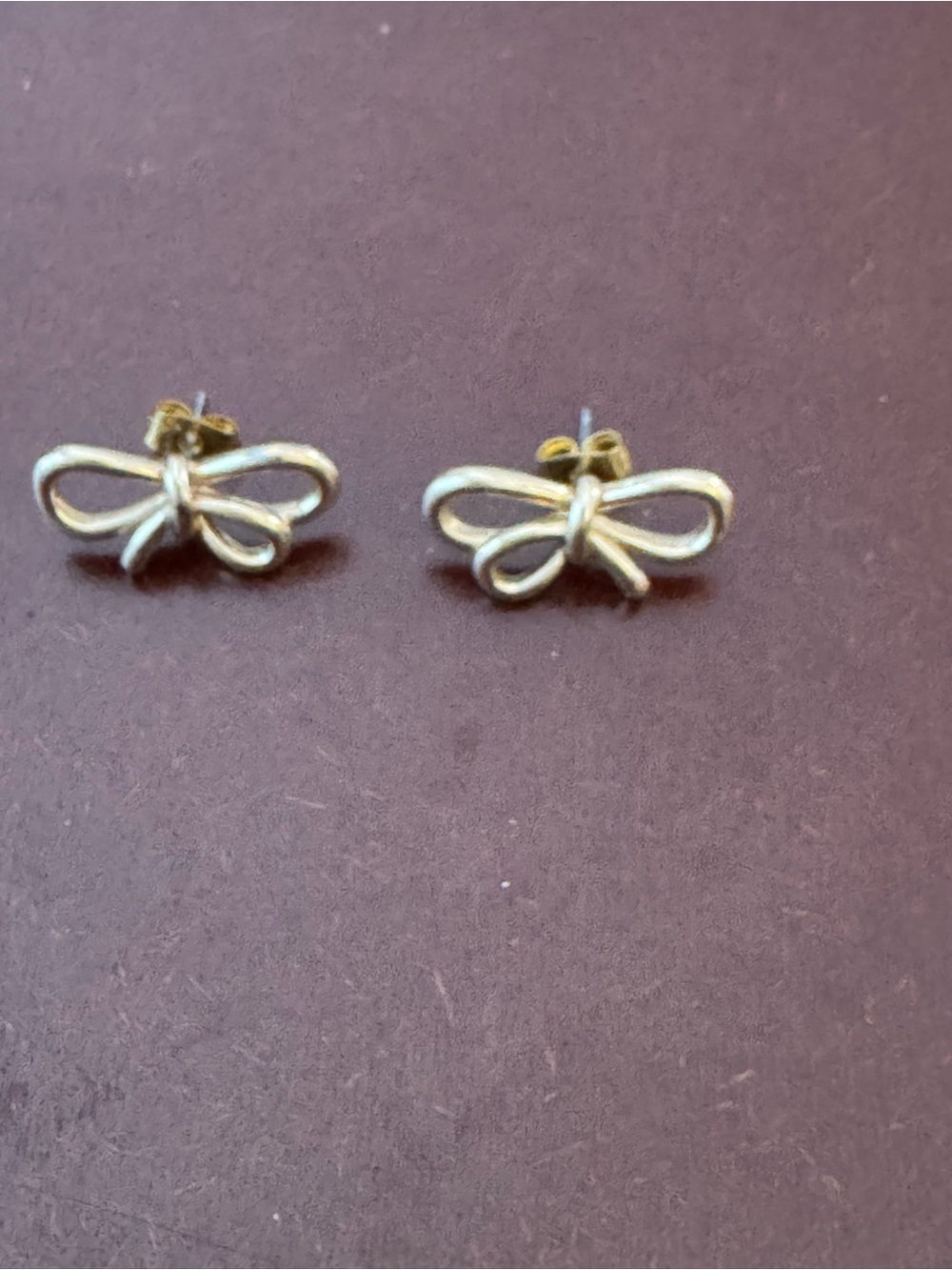 Brighton Gold Bow Knot Stud Earrings